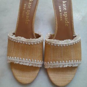 KATE SPADE Sabine Raffia Sandals